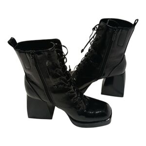 Circus NY by Sam Edelman Karter Faux Leather Boots Size 7.5